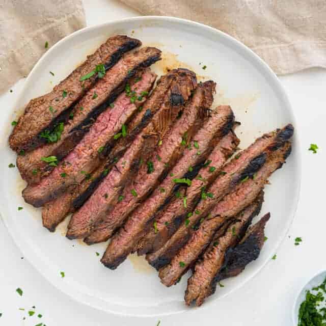 Flank Steak Marinade - The Kitchen Magpie