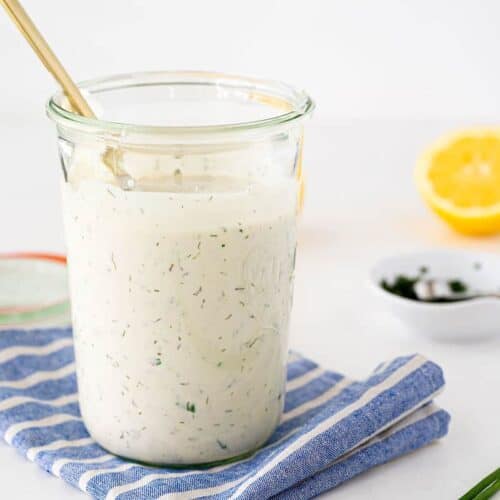 Homemade Ranch Dressing - The Kitchen Magpie