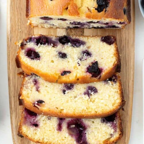 The Best Lemon Blueberry Bread - The Kitchen Magpie