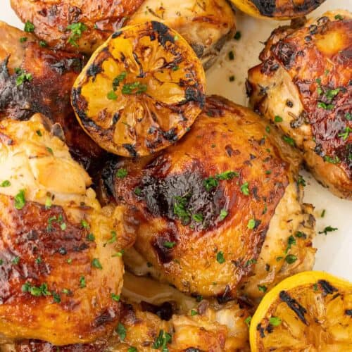 Lemon Garlic Chicken - The Kitchen Magpie