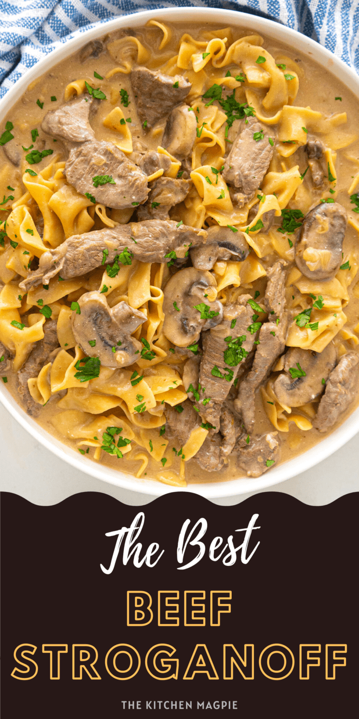 Perfect Beef Stroganoff - The Kitchen Magpie