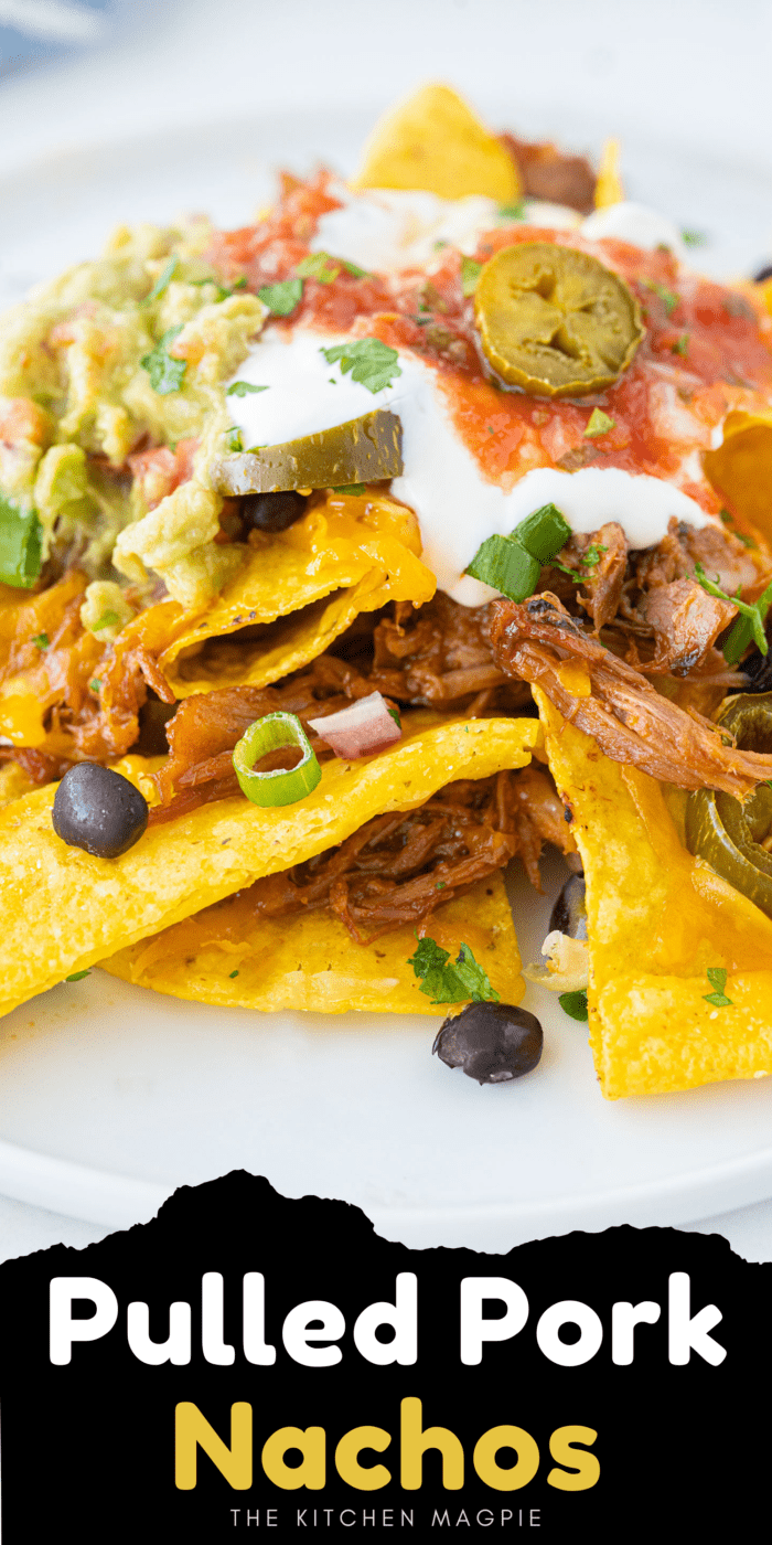 Pulled Pork Nachos - The Kitchen Magpie