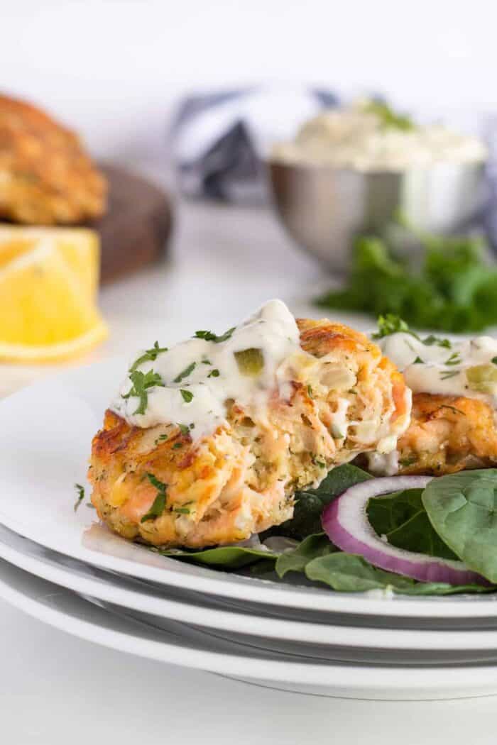 Salmon Patties - The Kitchen Magpie