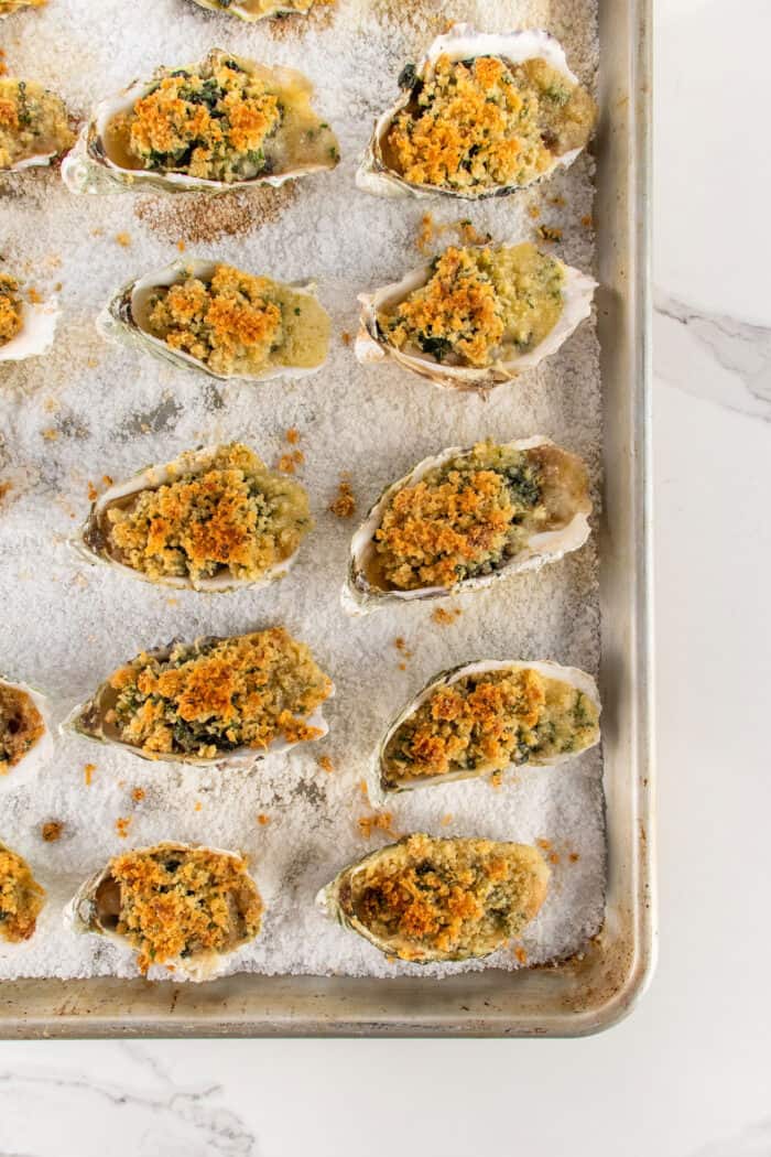 Oysters Rockefeller - The Kitchen Magpie