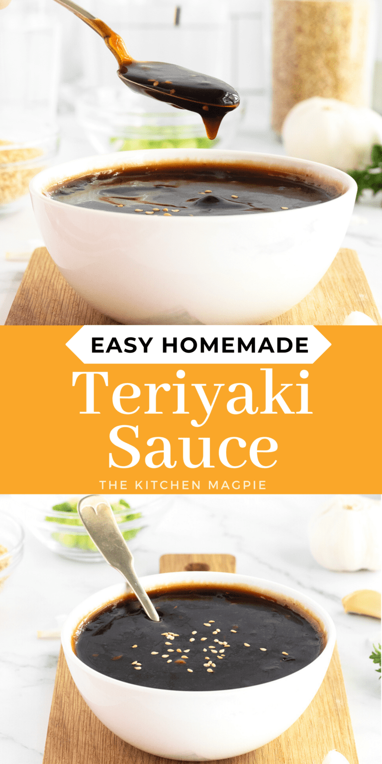 Homemade Teriyaki Sauce - The Kitchen Magpie