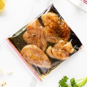 Grilled Chicken Breast in a bag with marinade