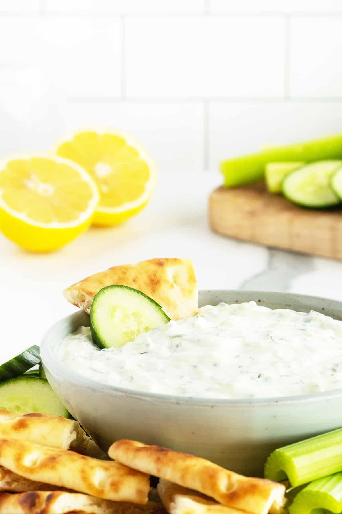 Tzatziki Sauce - The Kitchen Magpie