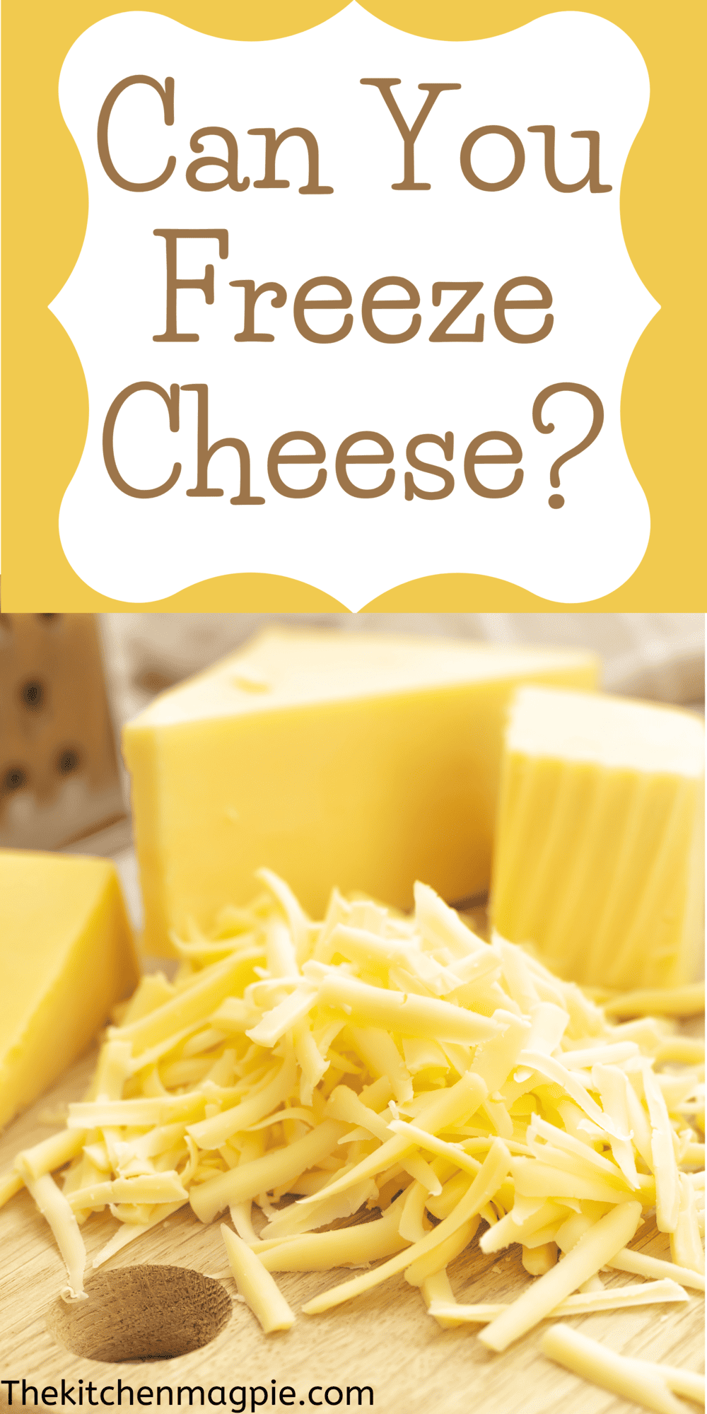 Can You Freeze Cheese? - The Kitchen Magpie