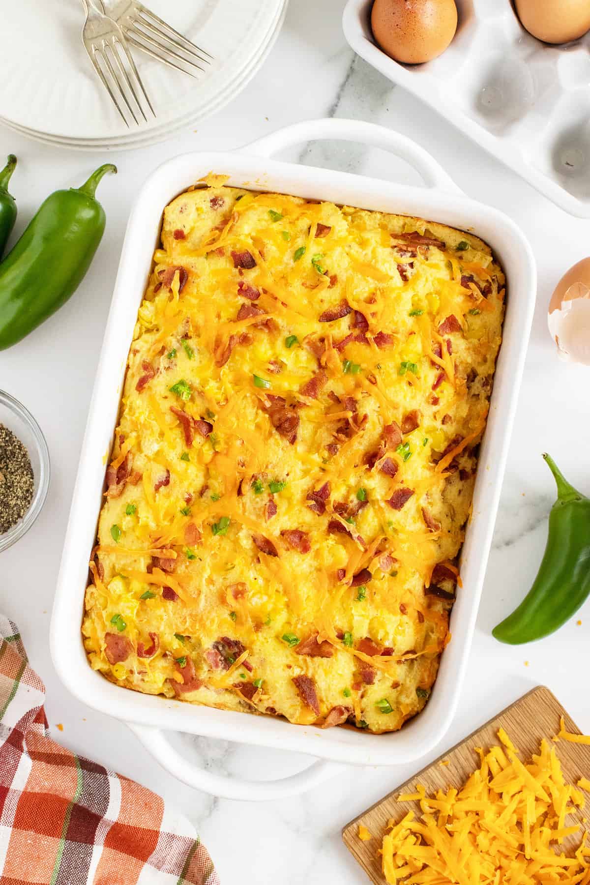 Cornbread Casserole - The Kitchen Magpie