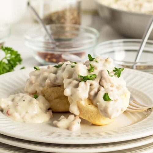 Biscuits and Gravy - The Kitchen Magpie