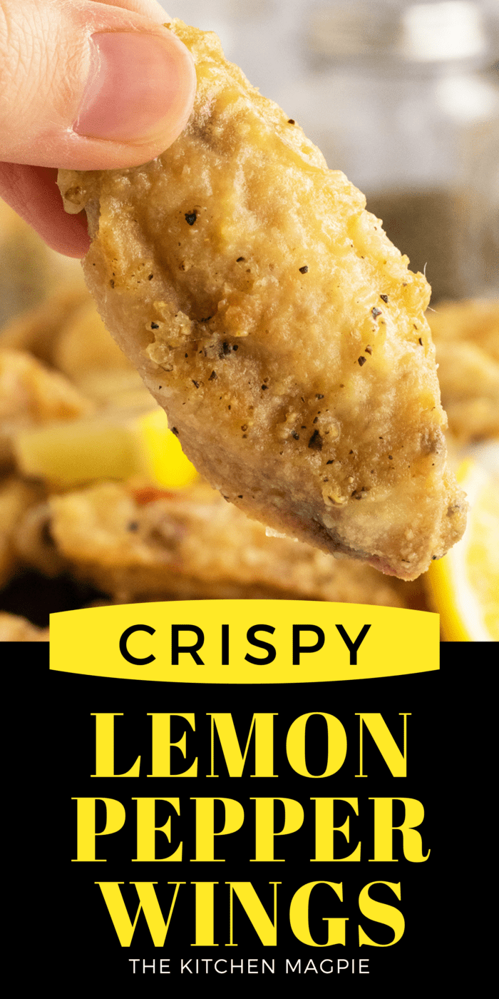 Lemon Pepper Wings - The Kitchen Magpie