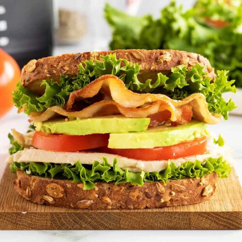 Turkey Club Sandwich - The Kitchen Magpie