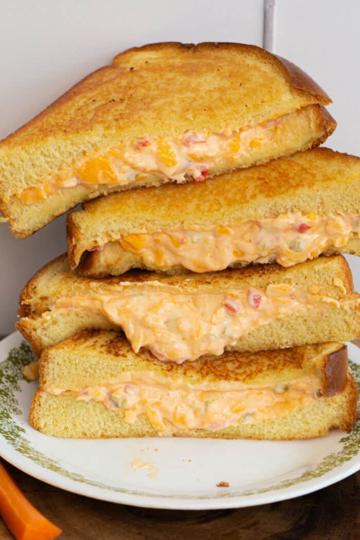 Pimento Cheese Sandwiches - The Kitchen Magpie