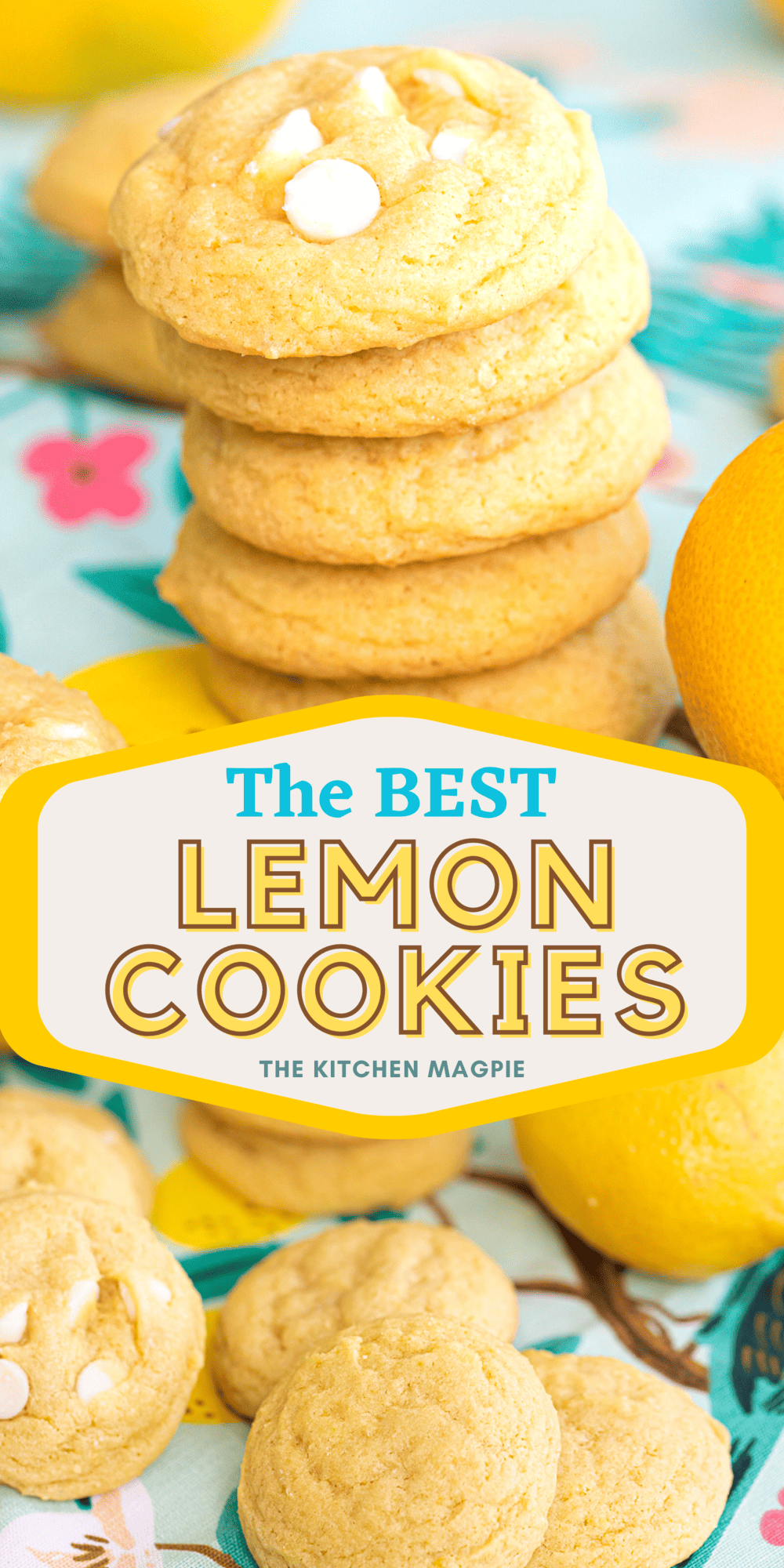 Lemon Cookies - The Kitchen Magpie