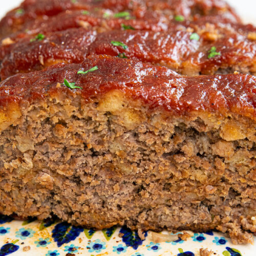 Stove Top Stuffing Meatloaf - The Kitchen Magpie