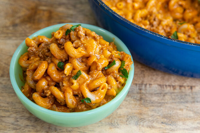 Homemade Hamburger Helper - The Kitchen Magpie